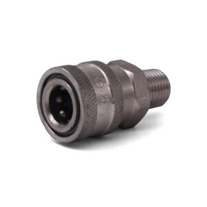 Quick Coupler, 1/4" MPT 6000 PSI Stainless Steel Legacy